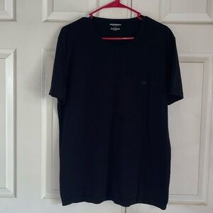 Emporio Armani Black Tee Shirt